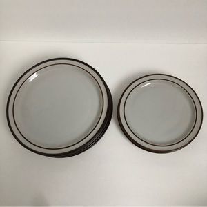 Vintage Noritake Primaware Plates - set of 6